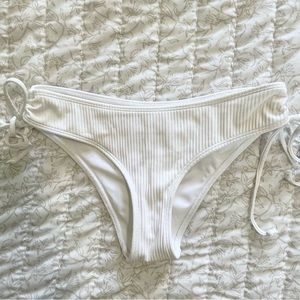 Pacsun white bikini bottoms